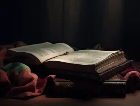 apply biblical principles with a bible open for reading and meditation.