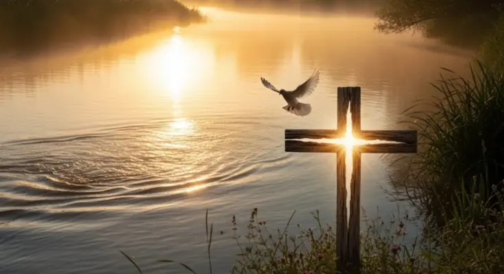 the biblical way of salvation Baptism representing repentance, faith, and new life in Jesus