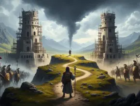 parable of the tower builder and the warring king