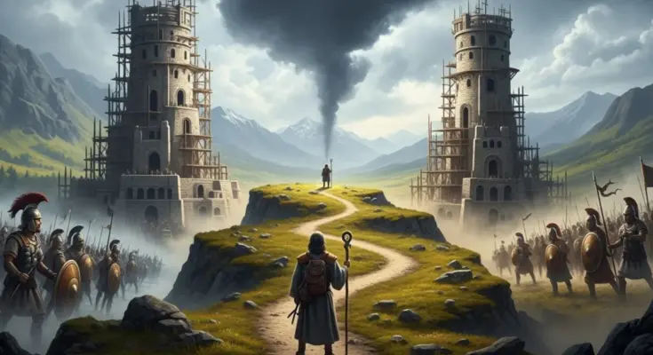 parable of the tower builder and the warring king