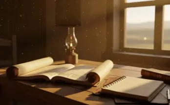 study the Bible with a notebook or journal