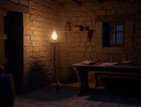 parable of the lamp under a basket